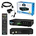 Produktbild Satelliten SAT Receiver DVB-S DVB-S2 Set: HB DIGITAL HD 250S DVB-S/S2 Receiver + HDMI Kabel mit vergoldeten Anschlüssen (Full HD Ready, HDTV, HDMI, SCART, 2X USB 2.0, SPDIF Koaxial Ausgang, 12V)