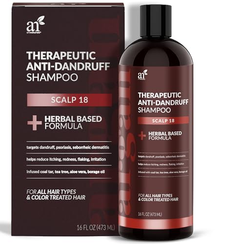 Tête Peau 18 Medicated Coal Tar Shampoing, 16 fl oz...