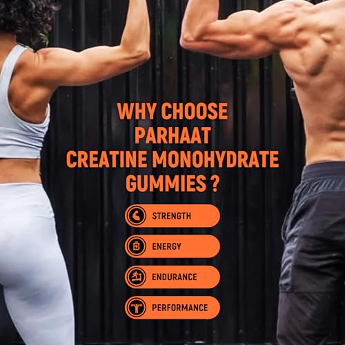 Image of NSF Certified Creatine Gummy - Creatine Monohydrate Gummies 5g for Men & Women - Boost Focus,Strength, and Endurance, Vegan, Gluten-Free, Non-GMO, 2.5 Gram Creatine per Gummy ( Passion fruit 90 ct)