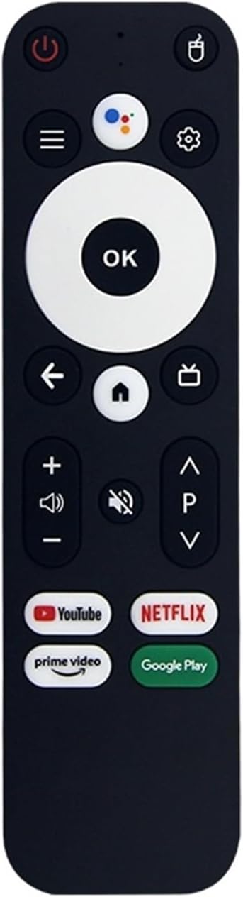 Compatible with YouWei-Mi 4K TV Box Voice Remote Control Spare Parts