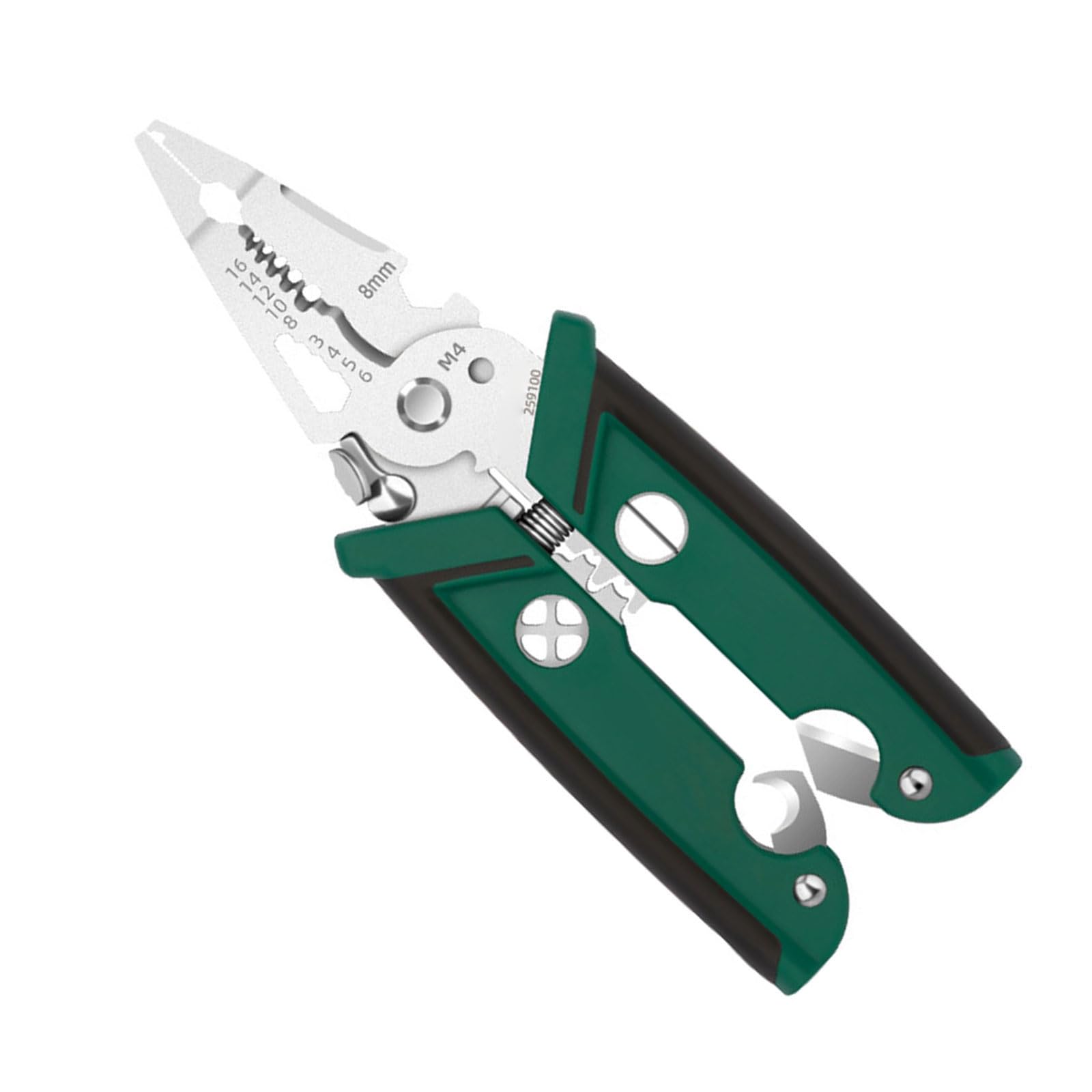 Netbiio Multicolor Wire Stripper For Dividing Strip Wire Multifunctional Special Wire Stripping Pliers Electrician Tool Crimper Electric