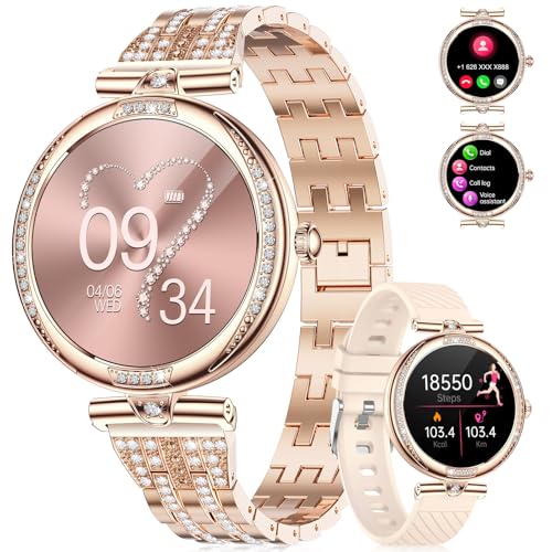 LIGE Montre connectée Femme Appels Bluetooth pour Android iOS 1,19