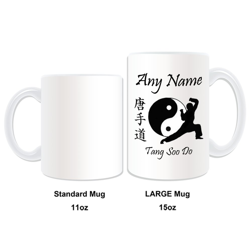 Tazza Personalizzata Tangsudo Taijitu – Arti Marziali, Kung Fu, Coreano (TSD) – Idea Regalo Unica Con Nome E Messaggio