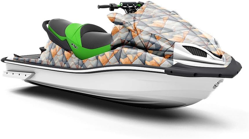 Rwraps Marble Tile Pumpkin Square Matte Vinyl Film Wrap 114Wx74'H  Vinyl Vehicle Car Film Sheet Roll