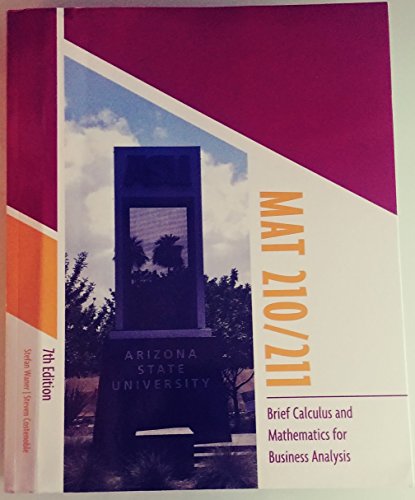 Custom MAT 210/211 ASU 1337705403 Book Cover