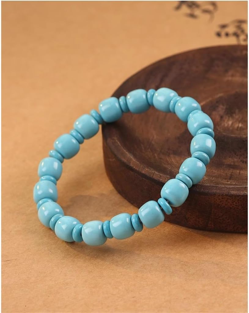 Turquoise Bracelet Women's Old Bead Retro Versatile