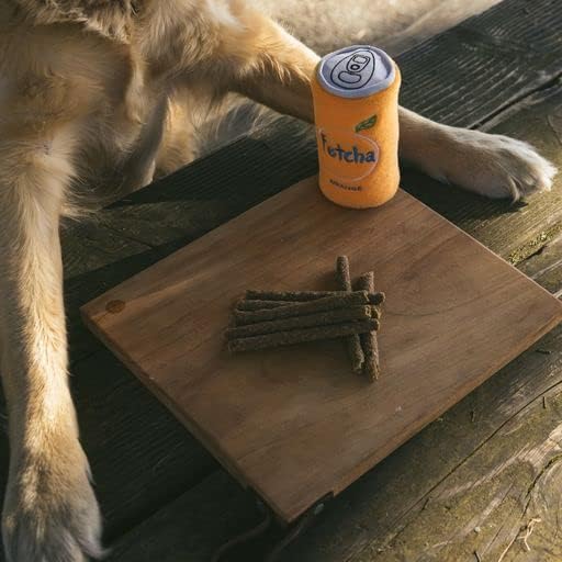 Miniatura 4 de ZippyPaws - Juguetes para perros Squeakie Can, relleno Squeaker Plush Beverage Dog Toy - Fetcha