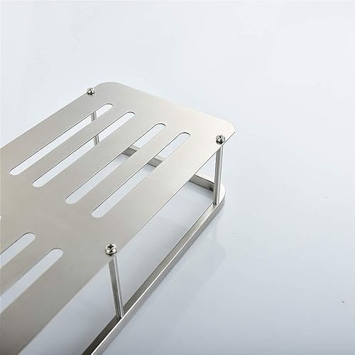 Miniatura 6 de SUS304 Estante de pared de acero inoxidable para baño accesorio estante, SBH185