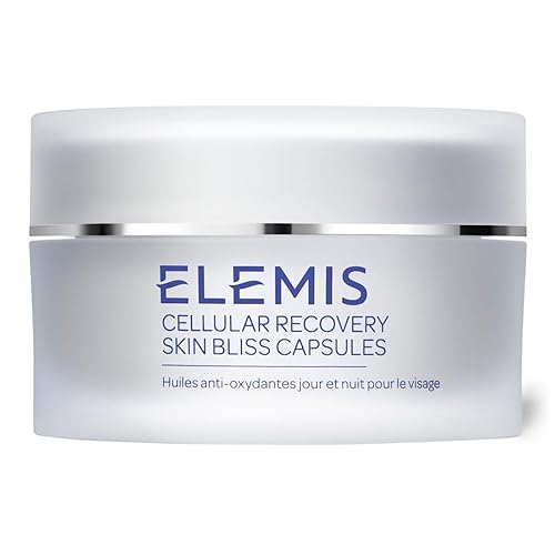 ELEMIS Skin Bliss Capsules, 60 unidades – Aceites faciales antienvejecimiento ricos en antioxidantes para día y noche, purifican, reponen y nutren