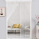 ★ Material de la cortina: este producto está hecho de fibra de poliéster 100% con cuentas de cristal especiales, lo que hace que las cortinas sean más hermosas y las escenas decorativas más hermosas.