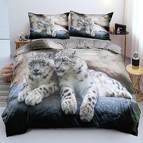 Funda Nordica Reversible Cama 90 Tigre 3D