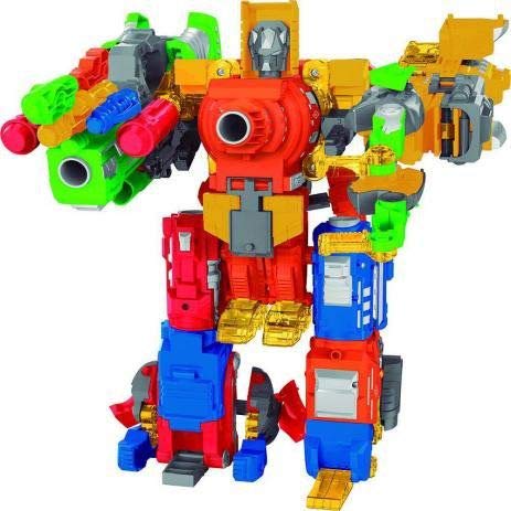 Xchangers Robô Lançador de Dados em Espuma 5 em 1 Sortidos Indicado Para +8 Anos Multikids Br104 Col