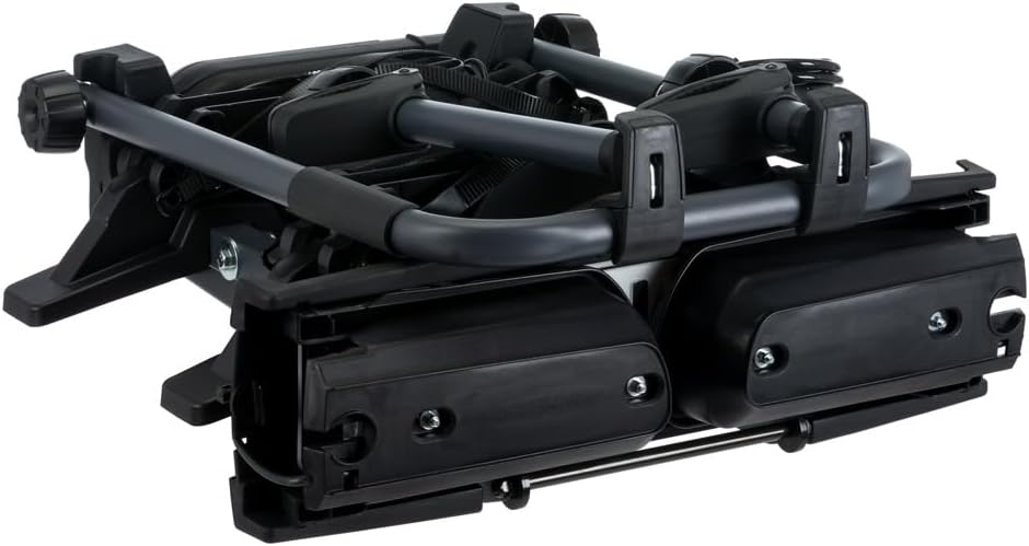 Peruzzo Pure Instinct Tow Ball Cycle Carrier, Charcoal Grey, 2 Bikes (Including e-Bikes)