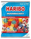 Haribo Mario Kart, Caramella Gommosa Edizione Limitata, Gusto Frutta, 160gr