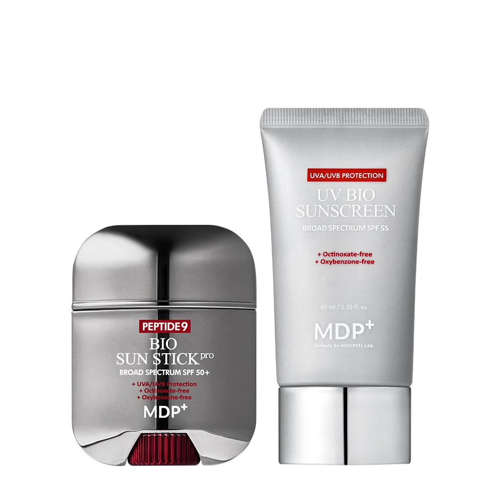 MDP+ Peptide 9 UV Bio Sunscreen & Bio Sunstick Pro SPF 50 Bundle
