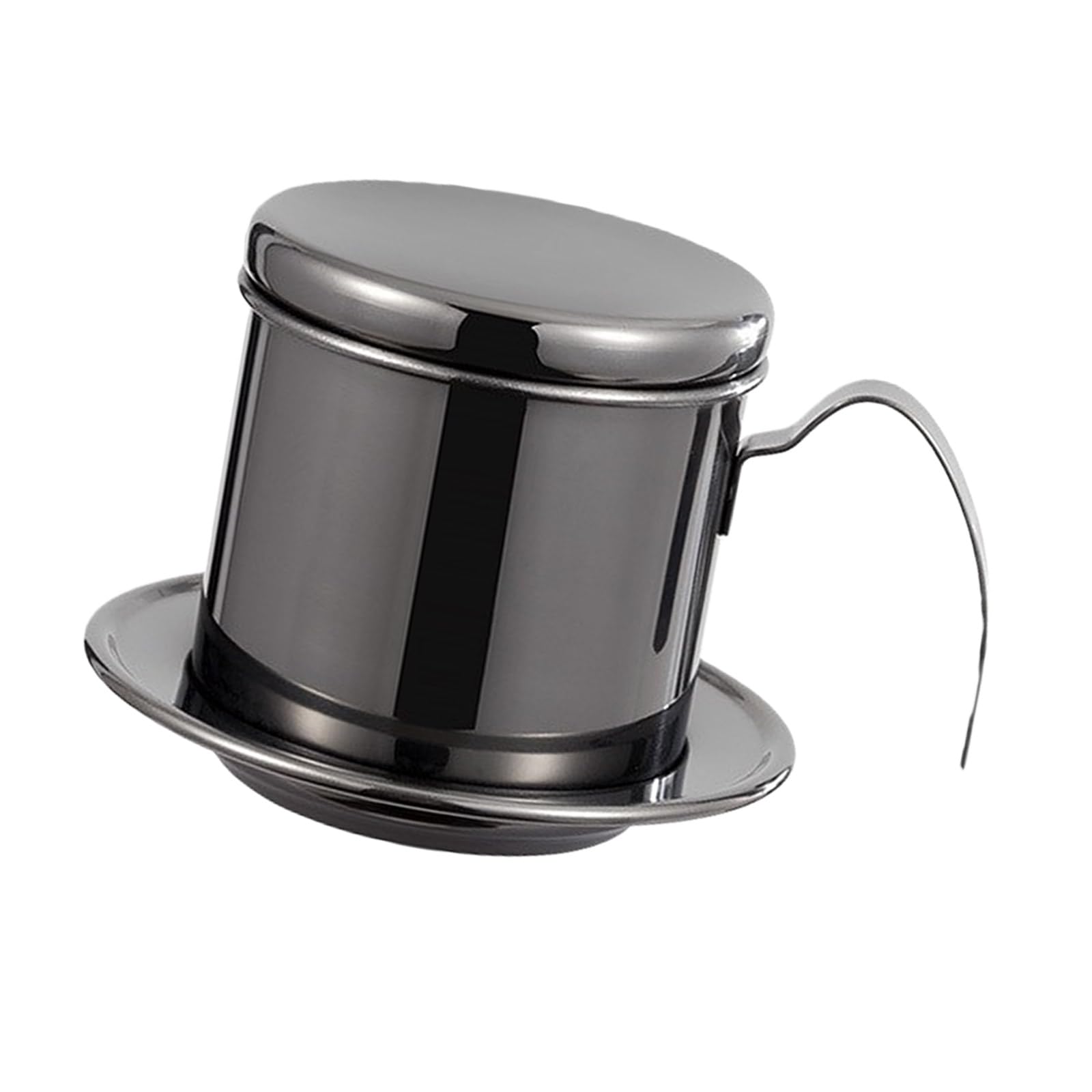 Kalttoy Stainless Steel Coffee Dripper Portable & Dishwasher Safe Quick Brewing Filter for Travel Camping Portable Pouring Over Coffee Maker