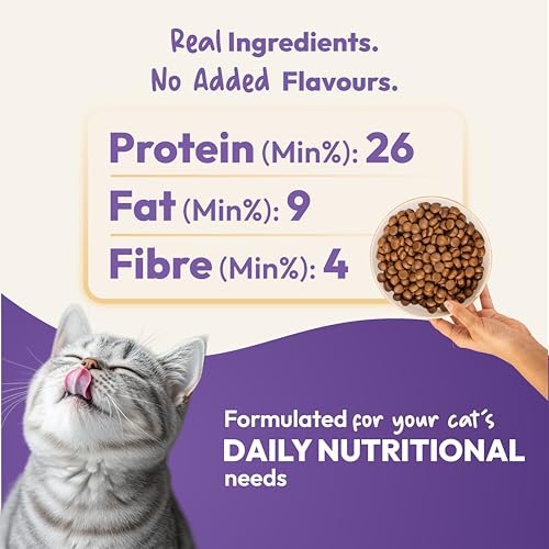 Image of DatGud Adult Dry Cat Food, Chicken & Wild Fish with Antarctic Krill, 2 kg (1 kg + 1 kg Free) | Complete & Balanced Nutrition | Antioxidants for Immunity | Taurine for Heart & Vision | Easy to Digest