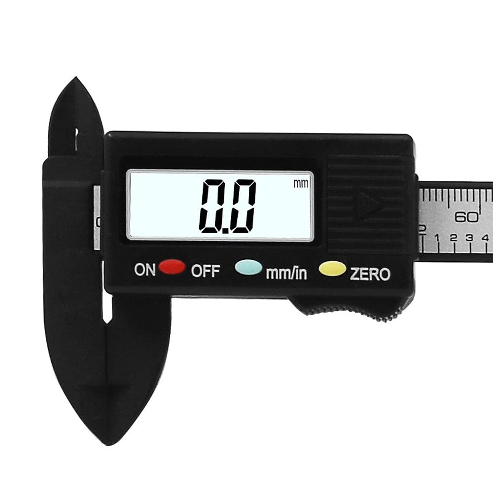 Elettronico Digitale Vernier Calibro 0-100mm Strumento di Misurazione per Gioielli Righello Digitale