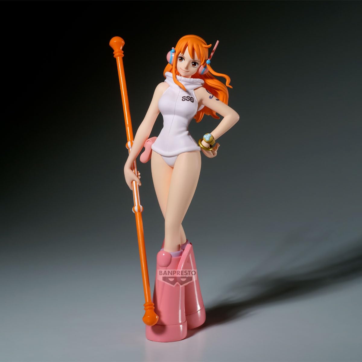Amazon.co.jp: バンプレスト ワンピース ナミ (エッグヘッドver