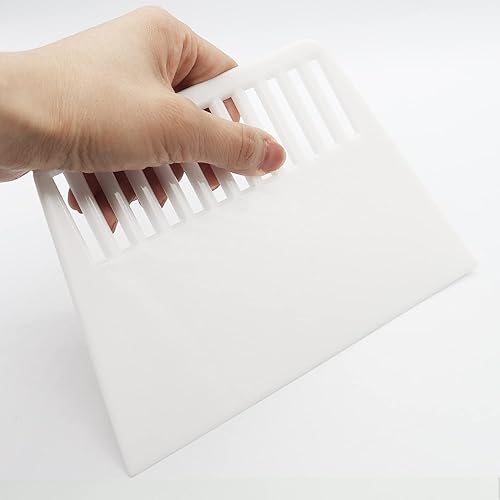 Miniatura 3 de Cuchillo de masilla de plástico, herramienta raspadora de 7 pulgadas, herramienta de alisado flexible para pintura, tratamiento de papel de pared,