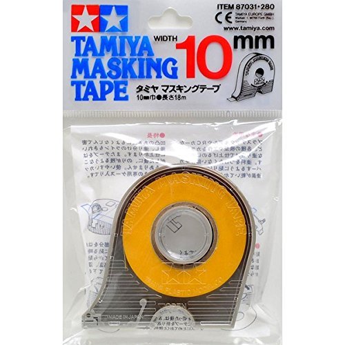 Amazon.co.jp: タミヤ マスキングテープ 10mm ケース入り 87031: ホビー