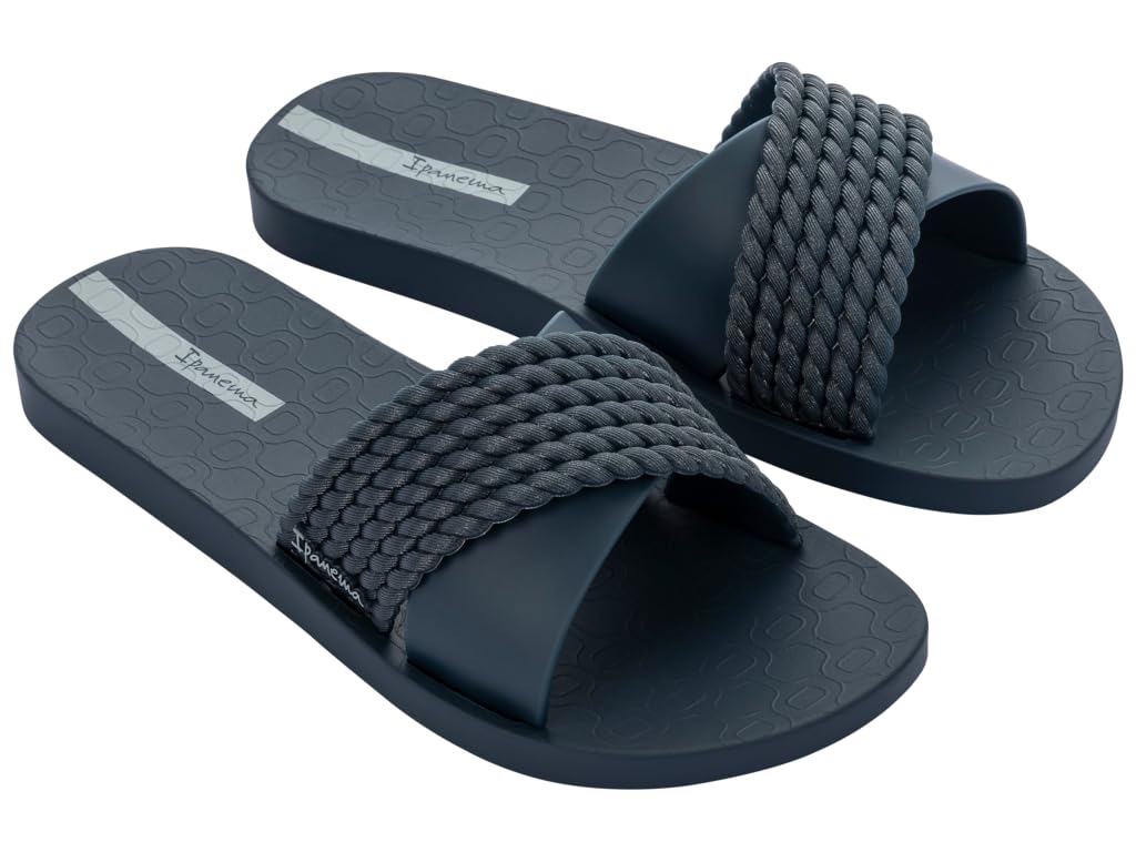 Ipanema Women's Street II FEM Slide Sandals, Dark Blue/Blue, 37 EU, Dark Blue, 5 UK