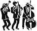 Jazz Trio Silhouettes (3/Pkg)