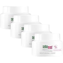 SEBAMED Moisturizing Face Cream for Sensitive Skin Antioxidant pH 5.5 Vitamin E Hypoallergenic 2.6 Fluid Ounces (75mL) Ultra Hydrating Dermatologist Recommended Moisturizer (Pack of 4)