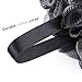 Tbestmax 75g XL Black Loofah Sponge for Exfoliating, Soft Shower Puff Bath Ball Body Scrubber Mesh Pouf 4 Set