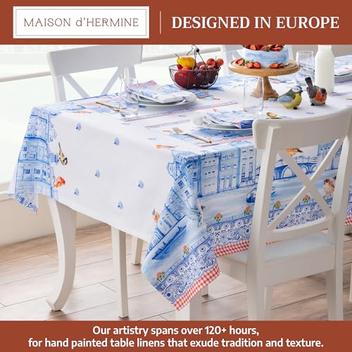 Nappe coton pour repas de printemps et table de cuisine - 3