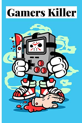 Gamers Killer Notebook Journal: Cartoon Vector Bundle .120 Pages , 6 x 9 , Soft Cover , Matte Finish.