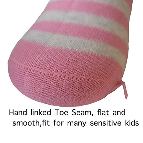 Hzcojulo Girl Kids Toddler Cute Animal Cat Gift soft Cotton Knee High Leg Warm Long Socks -6 Pair Pack2