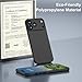 memumi Ultra Thin Case for iPhone 17 Pro Max 0.3 mm, [No-Case Feeling] Carbon Fiber Pattern Matter Compatible with iPhone 17 Pro Max Slim Cover with Minimalist and Lightweight Design, Black