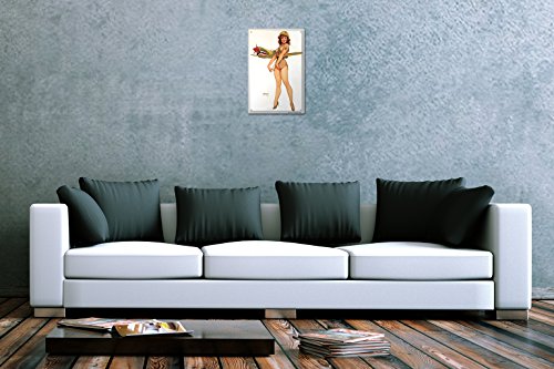 Leotie Since 2004 Army Fighter Pilot Lingerie Tin Sign Metal Plate Decorative Sign Home Decor Plaques 20X30 Cm Metal Shield Shield Wall Art Deco Decoration Retro Pinup Girl Advertising #TOP1