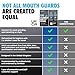 TheSleepGuard Mouth Guard for Clenching Teeth at Night [Pack of 4, Large Size - Men] – Custom Night Guards for Teeth Grinding – Nighttime Protection During Sleep for Adults