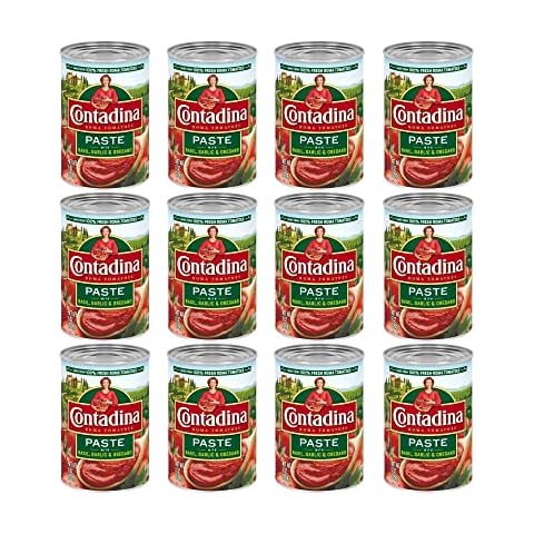Contadina Tomato Paste Contadina Tomato Paste with Italian Herbs, 6 oz (Pack of 12) Cover
