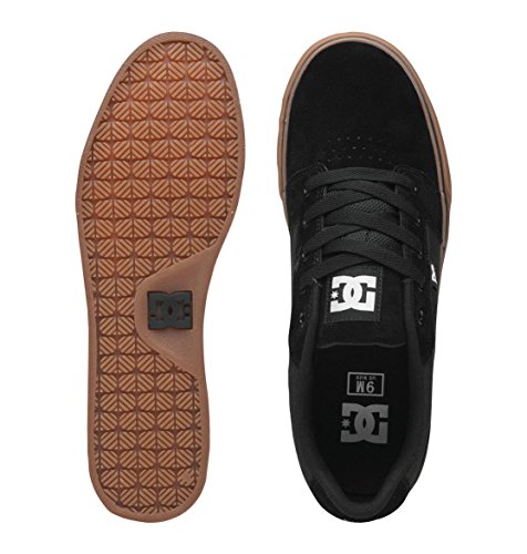 Zapatillas dc negras con suela marron Clearance