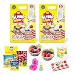 Slime Mart Small Bag (2PK) by ZURU for Making Blueberry Tart, Compound Slime Toy, Arts & Crafts for Kids and Kidults, Soft Slime Making Kit for Girls Ages 6 to 10 - Fun Gift Idea for Boys Girls