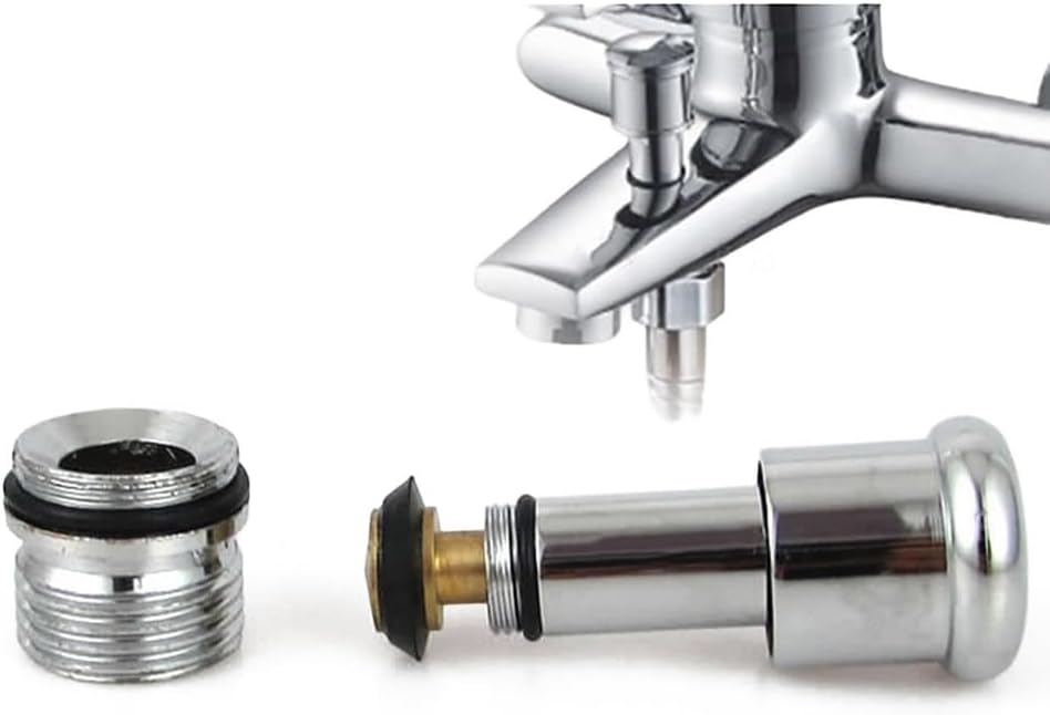 Shower Switch Valve Spring-type Pull Water Distributor Pull-up Water Diverter Triple Bathtub Home Improvement,A1001,1 PC