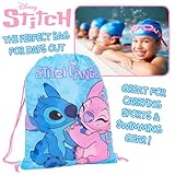 Disney Stitch Drawstring Bag Girls PE Kit Gym Bag Boys School Trainer Swim Bag Kids School Backpack - Image 3