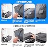 TREXPURE 旅行用圧縮袋 圧縮トラベルバッグ トラベルポーチ 圧縮バッグ 吸引機 電動 透明窓 圧縮 旅行 便利グッズ 出張 衣類収納 圧縮袋 ナイロン 大きめ 防水 防塵 吊り下げ 省スペース ポンプ付き (1袋（ポンプ付き）) #3
