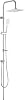 Fause Column Top Shower Set Robot Shower Sprinkler Slim Steel Heads KDS101