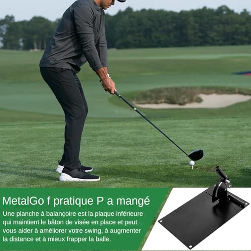 Soporte para varillas de alineación de golf ideal para prácticas en el green 4