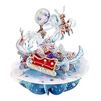 Tarjetas Postales De Felicitación 3D De Papá Noel,... - Grandado