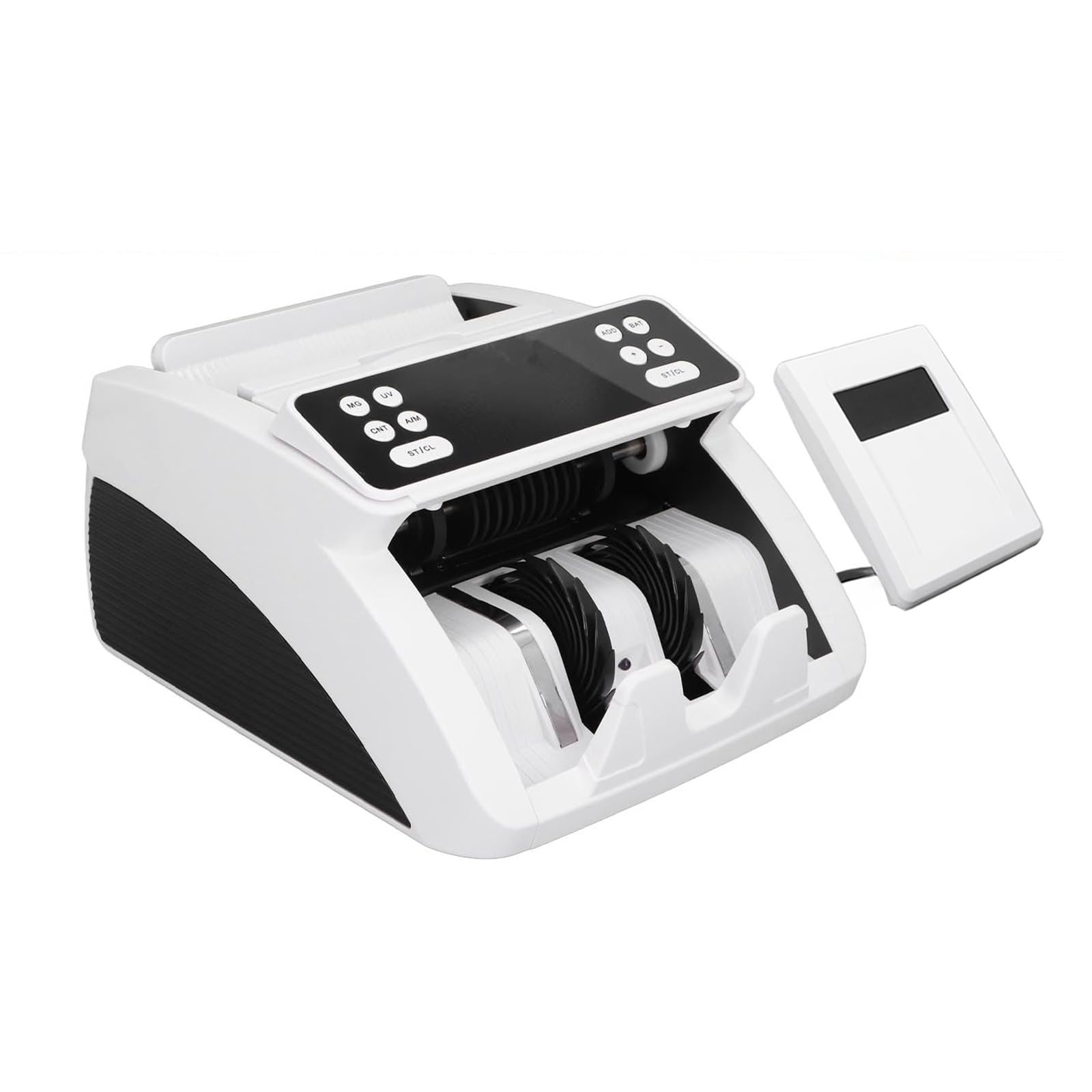Automatyczna liczarka pieniędzy, liczarka banknotów o różnych nominałach z ekranem LCD, wykrywanie fałszerstw, wielowalutowa liczarka banknotów klasy bankowej do banku, cen-trum handlowego