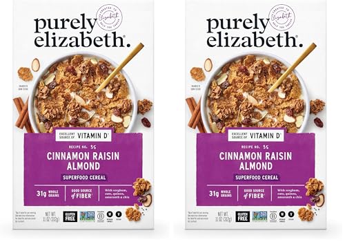 Image of Purely Elizabeth, Cereal Oatmeal Raisin 11Oz, 11 Ounce (Pack of 2)