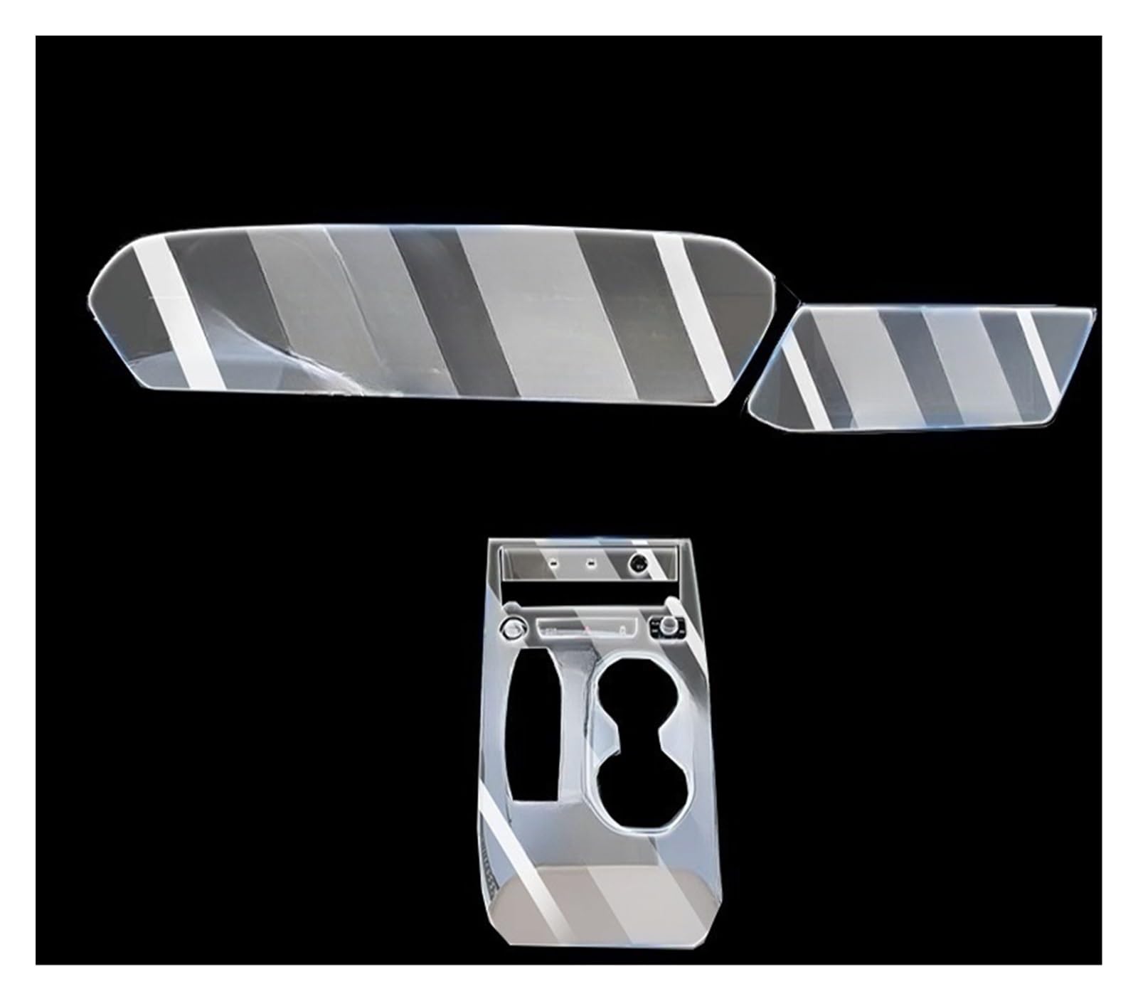 per Au&di A5 B10 S5 2025 Pellicola Protettiva Antiriflesso Opaca Schermo della Console Navigazione Pellicola in TPU PPF AntiGraffio Pellicola Protettiva navigatore