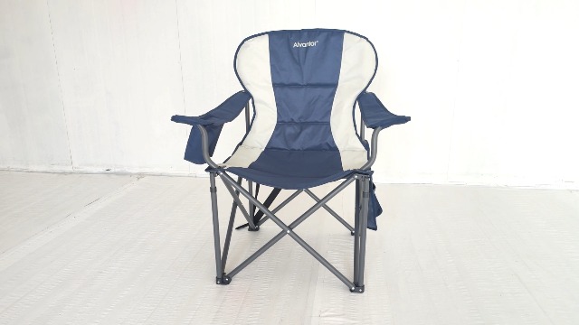 Alvantor Silla de Camping Plegable Heavy Duty, Capacidad 500 LBS, Asiento Acolchado de Nylon 600D, Bolsillo Aislado, Portátil para Senderismo, Deportes y Jardín miniatura 7
