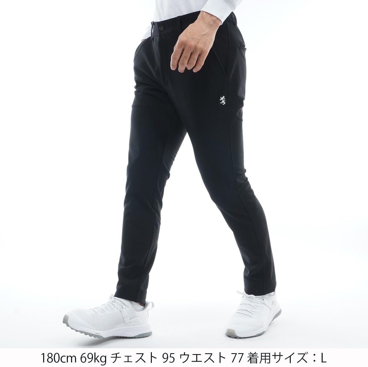 アドミラルゴルフ] ゴルフパンツ ウォームストレッチ スリムテーパード