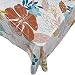 Summer Floral Vinyl Flannel Back Tablecloth - 52" x 90" Oblong